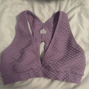 Purple Sports Bra
